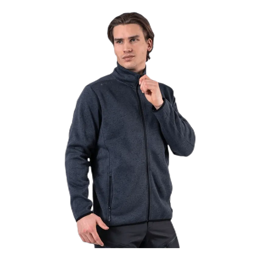 Whistler Pareman Melange Fleece Jacket Grey