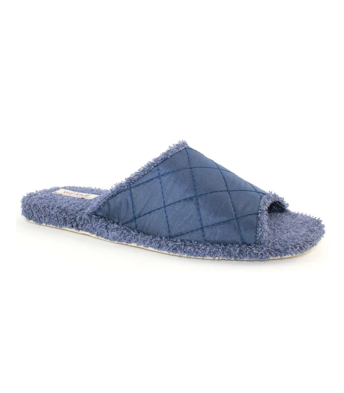 Zapatilla descalza por delante con tejido nylon