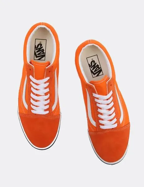 ZAPATILLAS W´ VANS  OLD SKOOL  ORANGE TIGER/WHITE