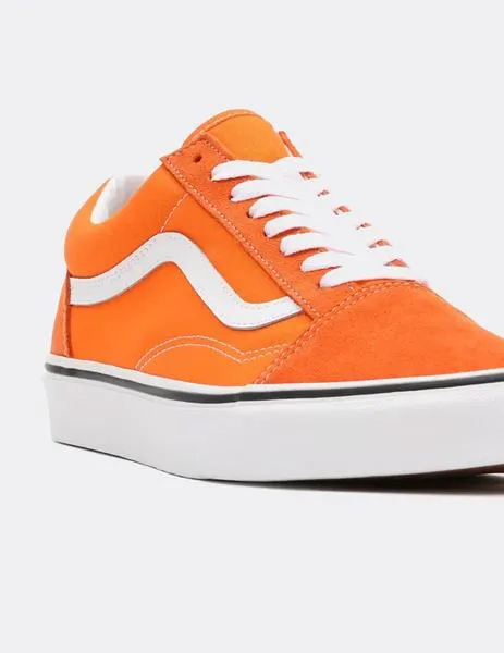 ZAPATILLAS W´ VANS  OLD SKOOL  ORANGE TIGER/WHITE