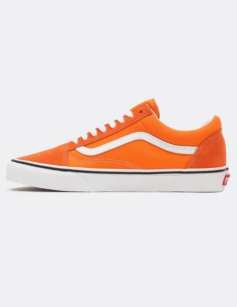 ZAPATILLAS W´ VANS  OLD SKOOL  ORANGE TIGER/WHITE