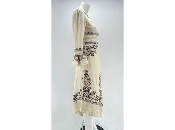 ZIMMERMANN VESTIDOS T.05 0 ALGODóN BLANCO 