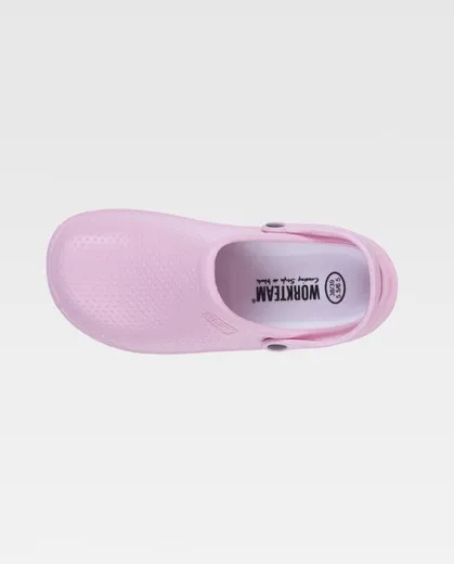 Zueco EVA unisex Antideslizante Ultraligero, ergonómico Anatómico, suave para los pies Rosa claro
