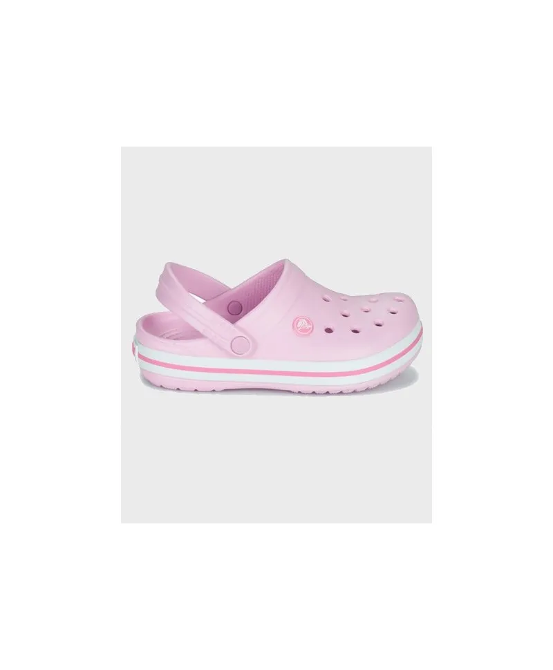 Zuecos CROCS Crocband Rosa Niña