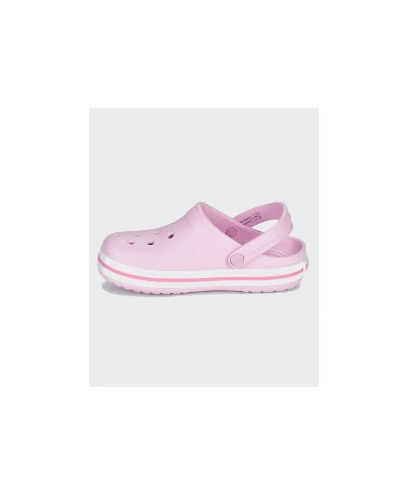 Zuecos CROCS Crocband Rosa Niña