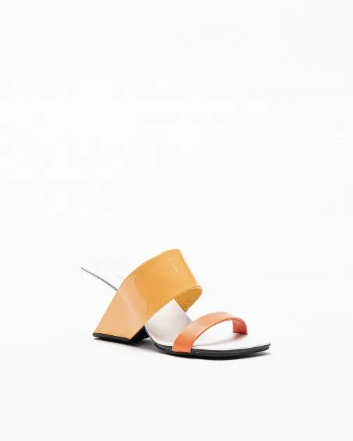 Zuecos United Nude Loop Hi Naranja