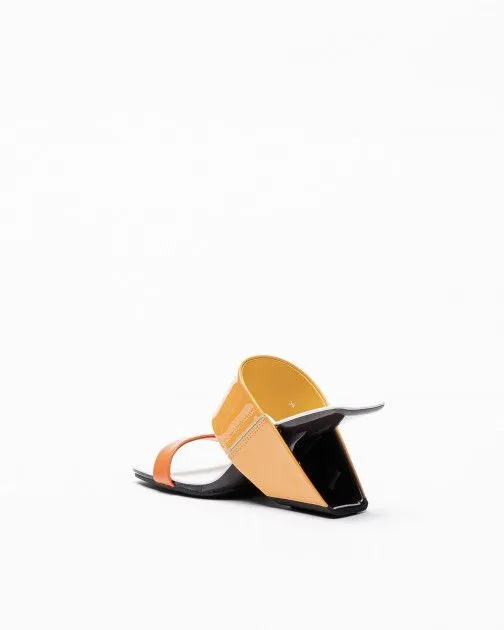 Zuecos United Nude Loop Hi Naranja